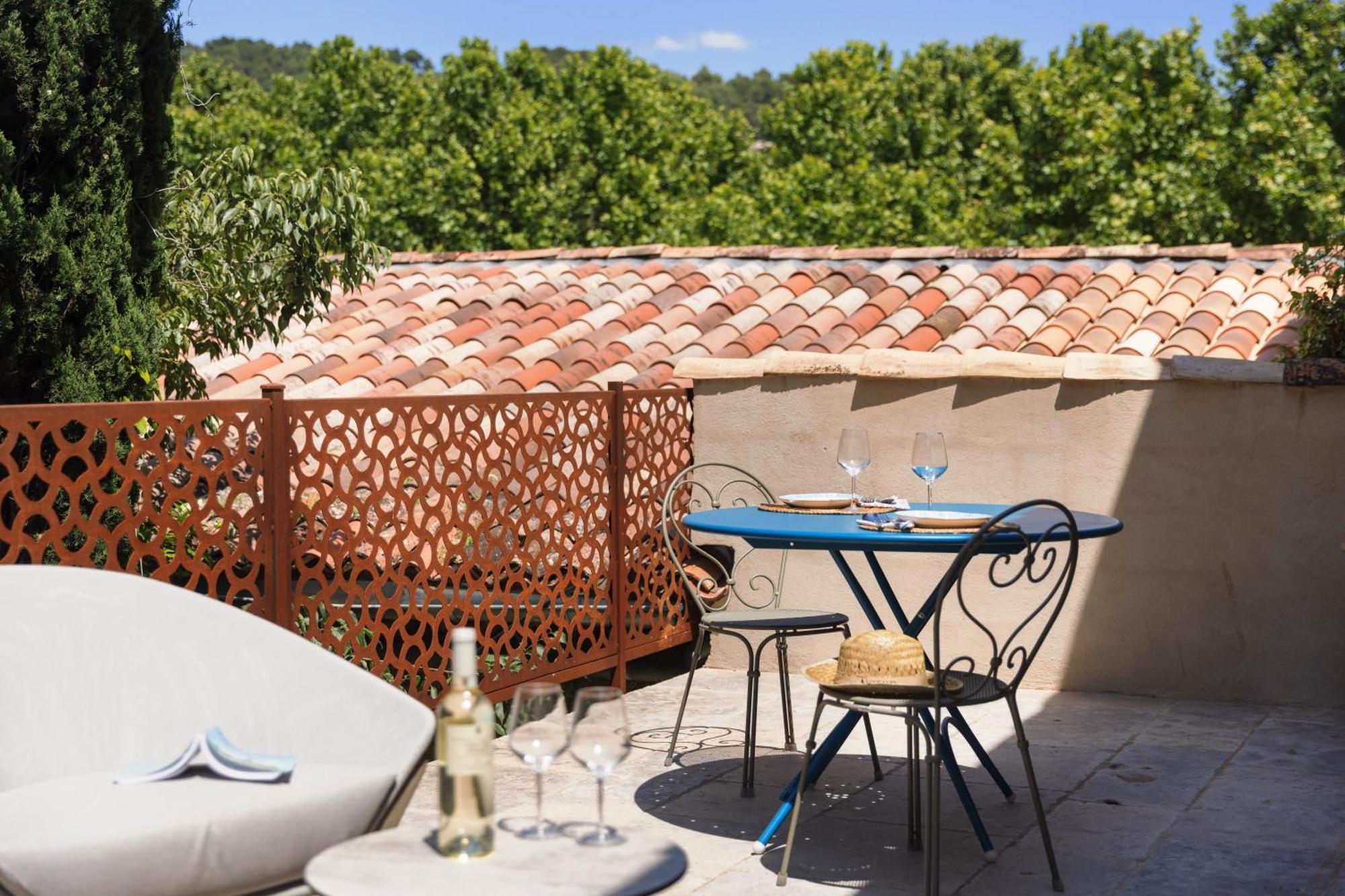 Hotel Lou Calen Cotignac Esterno foto